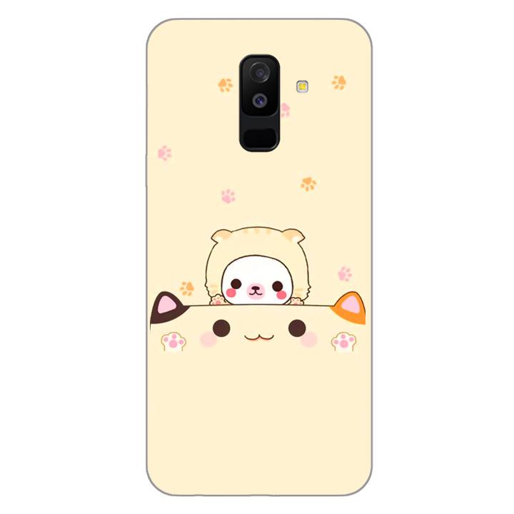 [HCM]Ốp lưng dẻo cho điện thoại Samsung Galaxy A6 Plus 2018_Molang 02
