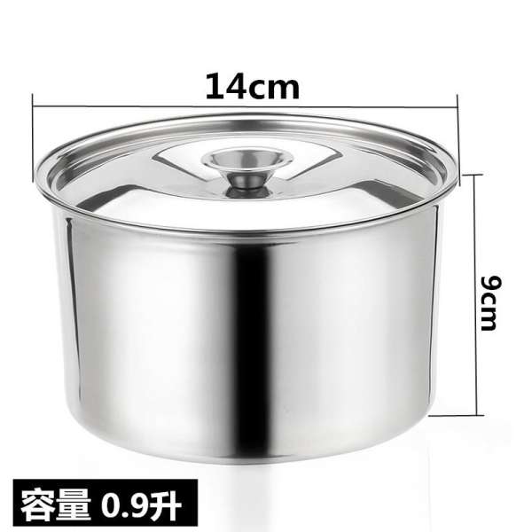 Hình Tròn Bếp Súp Chậu Inox