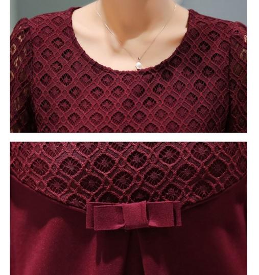 Đầm suông phối ren BEYEU1688 - BY8001