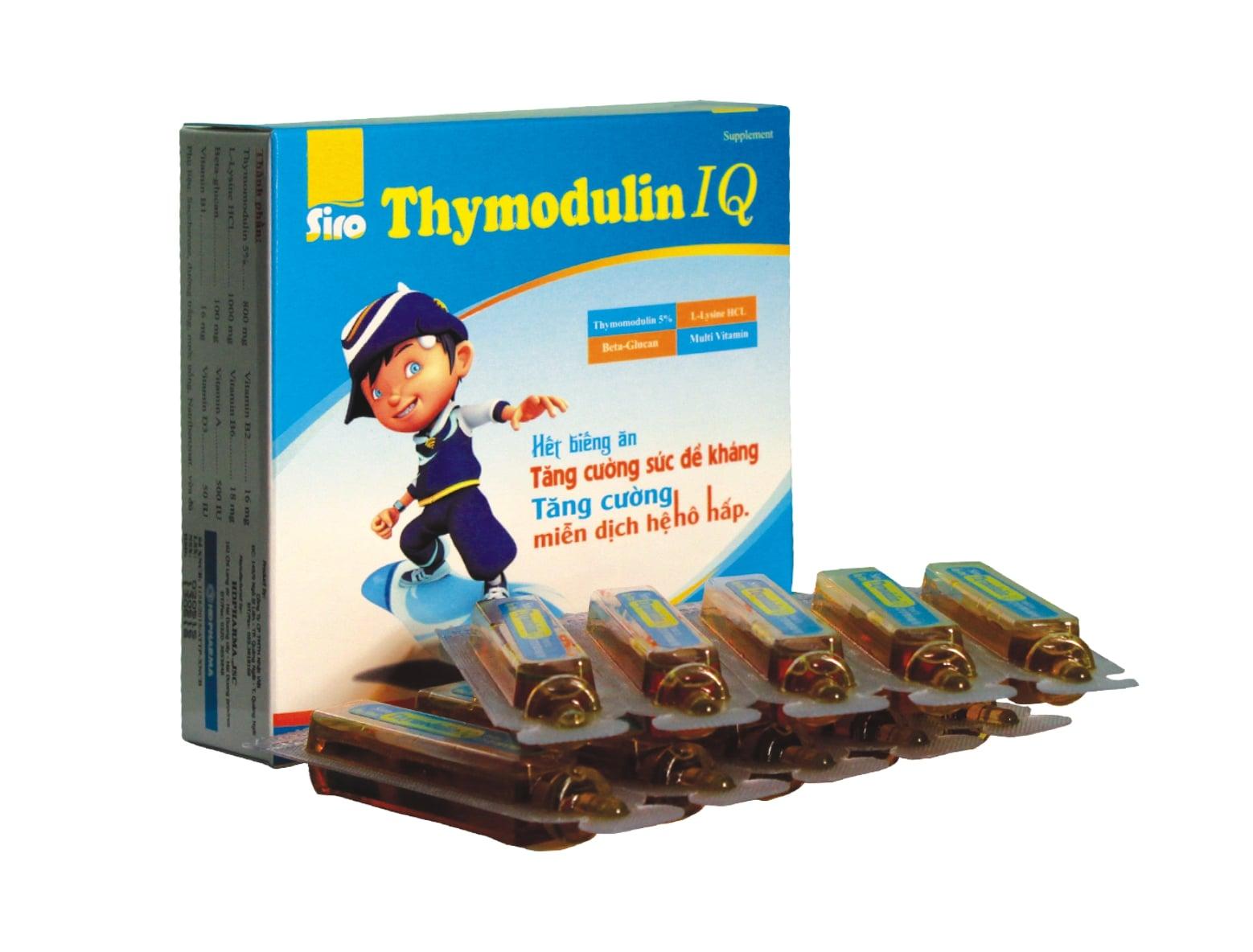 [HCM]COMBO 2 HỘP SIRO THYMODULIN IQ - KÍCH THÍCH ĂN NGON