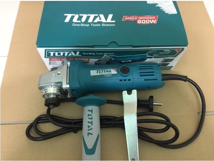 Total - tg1081006 máy mài góc cầm tay 800w 4”