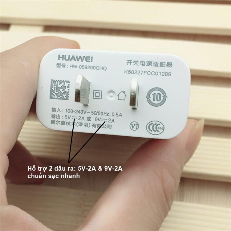 Bộ Sạc Nhanh Huawei Type-C Cho Nova 3E - Hàng Nhập Nhẩu