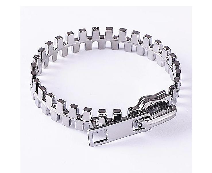 [FREESHIP MAX 15K][HCM]Lắc tay dây kéo inox LT17 (màu bạc)