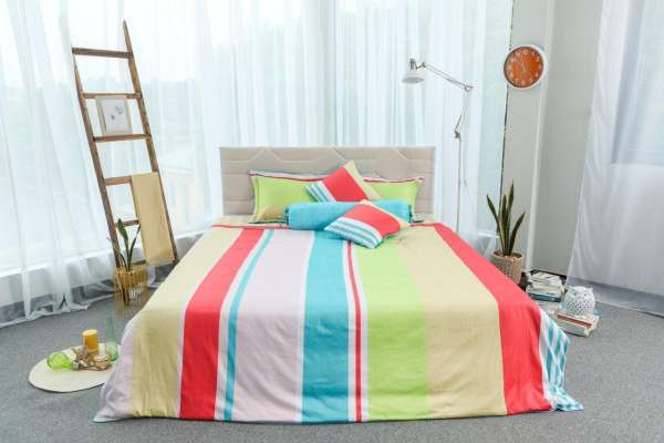 Ga / Drap bọc đệm 160 x 200 cm Grand Cotton cao cấp HQSM