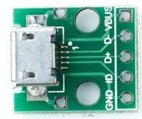 Bo Chuyển Micro USB 5P Sang 2.54mil DIP
