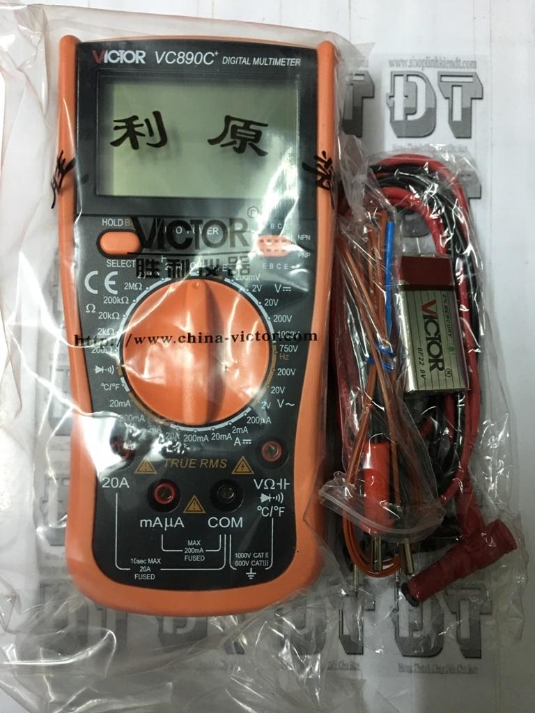 Đồng hồ số Victor VC890C+