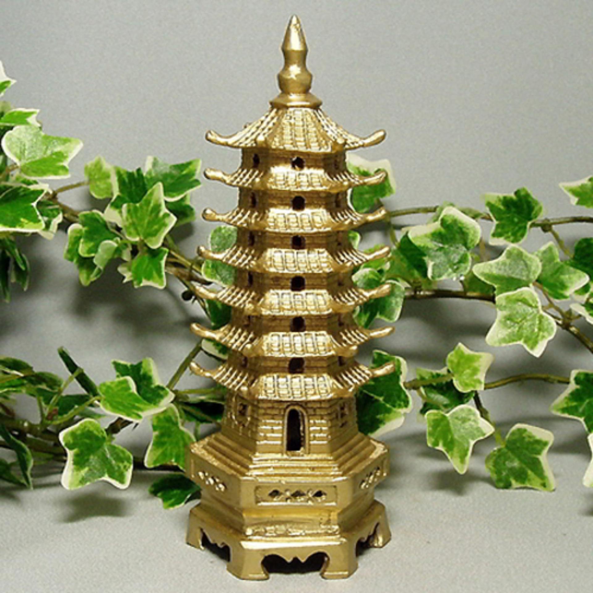 Tượng Tháp Văn Xương - Chất liệu đồng thau cao 13cm ( phong thuỷ  phát huy học vấn)