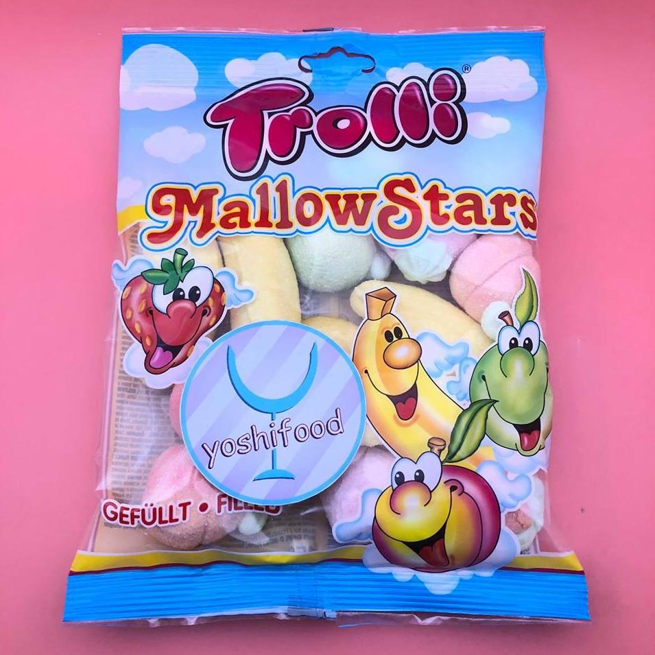 Kẹo Bông Siêu Mềm Trolli Mallow Stars 150gr - Đức