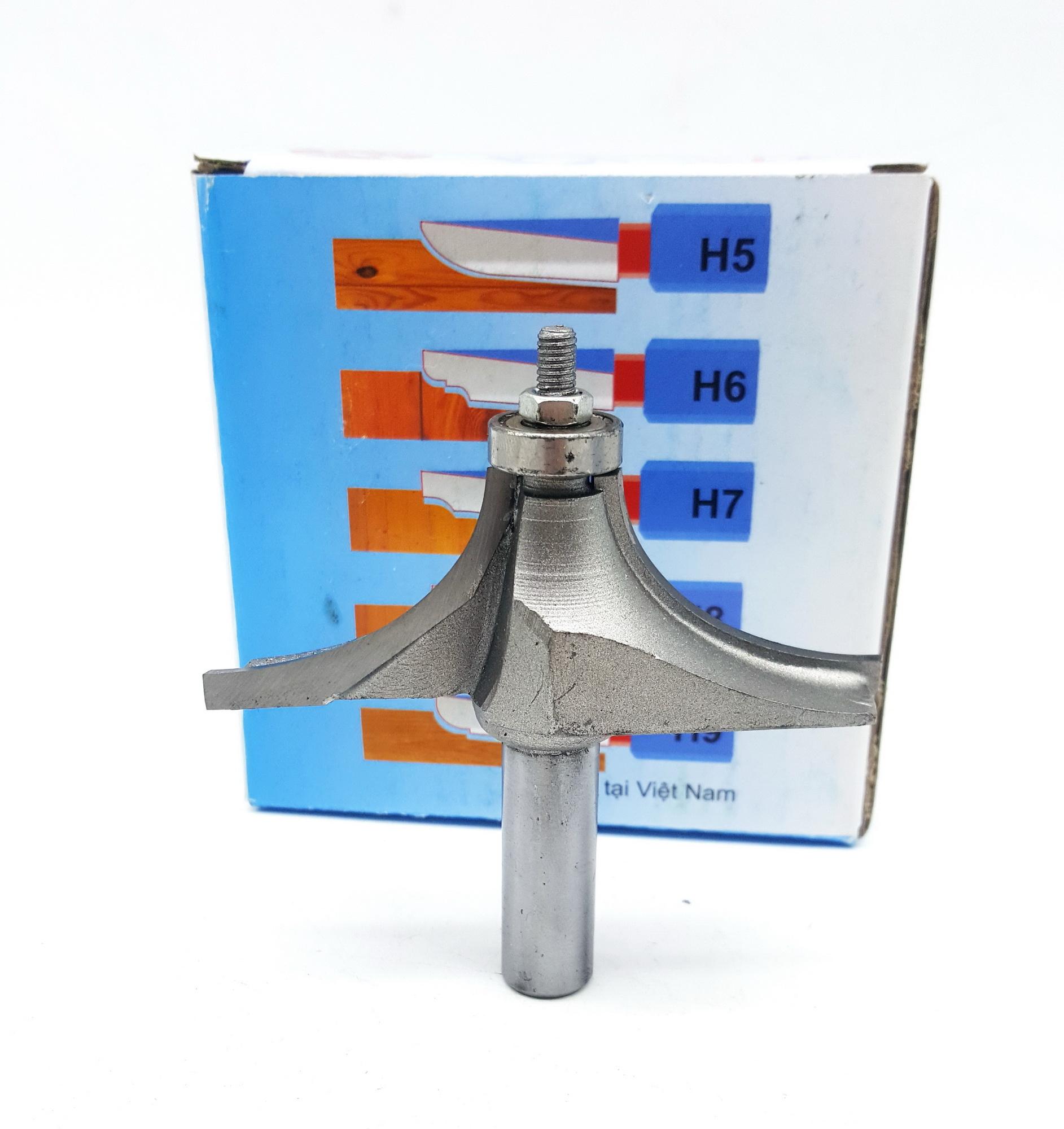 Mũi phay tay cầu thang 5x7 dùng cho máy soi cốt 12.7mm