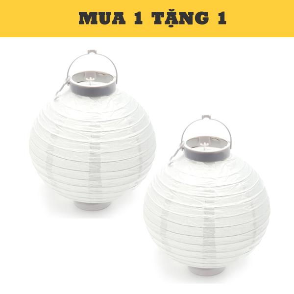 Lồng đèn giấy chạy pin UBL OA0221 20cm (Trắng)