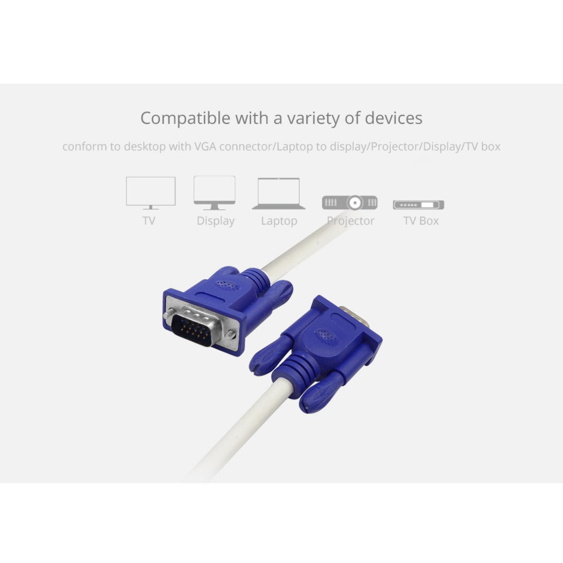 Dây Cáp 2 Đầu VGA Chống Nhiễu 3M