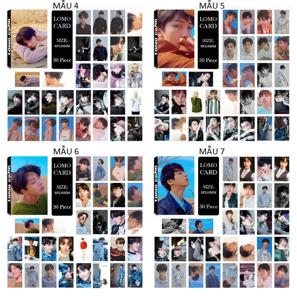 Lomo card BTS và các thành viên