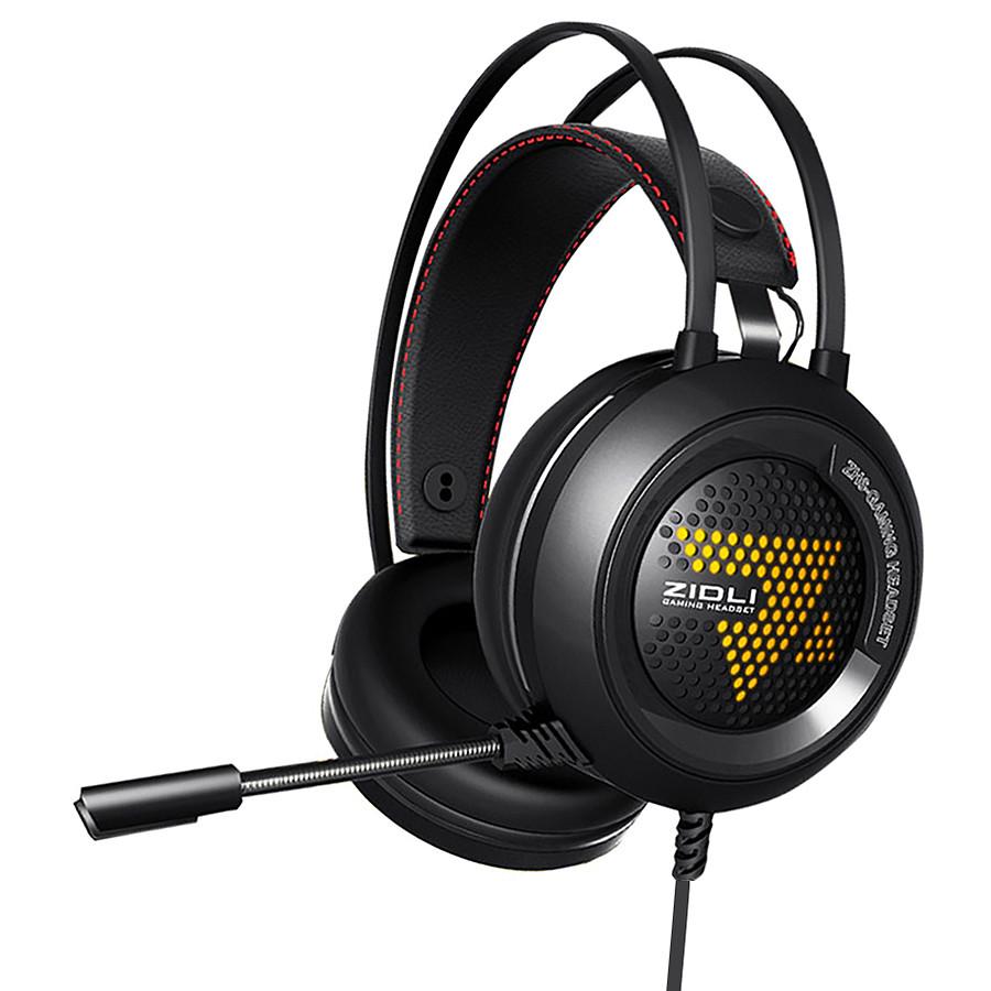 Tai nghe gaming Zidli ZH6 LED Jack 3.5mm (đen)