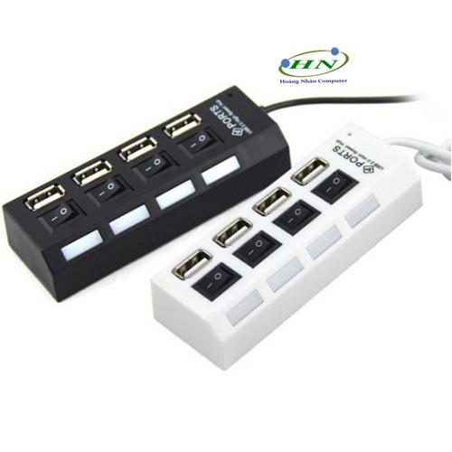 Hup USB 4port Công Tắc