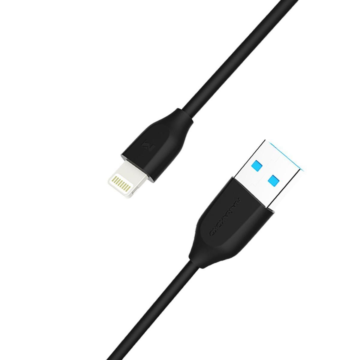 Cáp sạc nhanh Lightning USB Marakoko MCB2 dài 2m siêu bền cho iPhone, iPad, iPod..