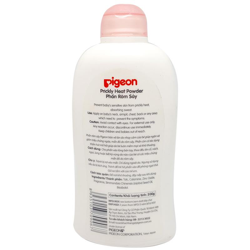 Phấn rôm Pigeon 100gr - phan rom cho be