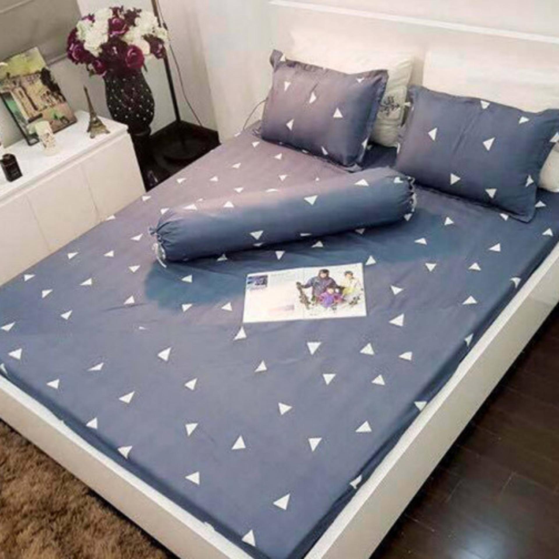 Bộ Ga gối Poly Kovico Tam giác 1m8x2m