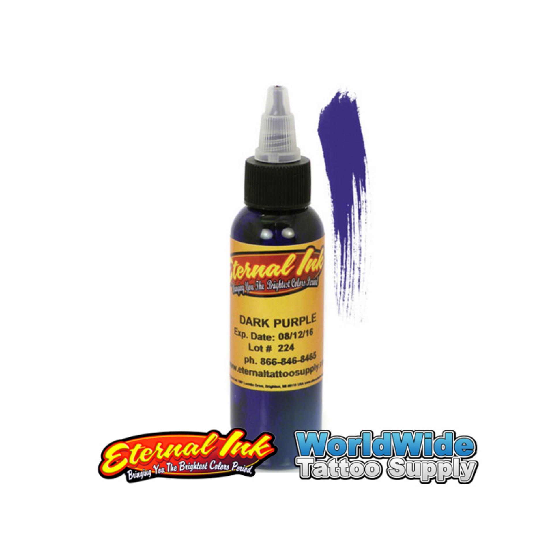 Mực xăm Eternal Dark Purple 1/2oz (15ml)