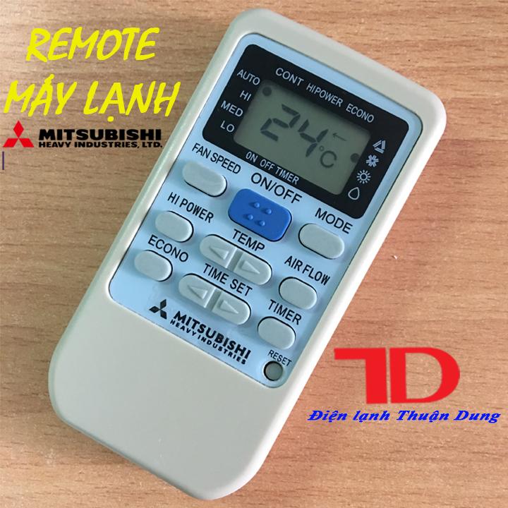 Điều khiển máy lạnh dùng cho mitsubishi heavy - điện lạnh thuận dung