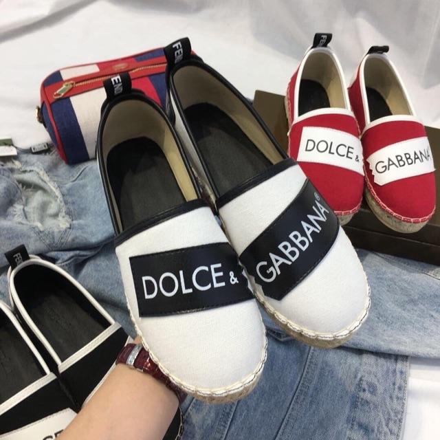 Giày Lười Đế Cói Dolce cực chất