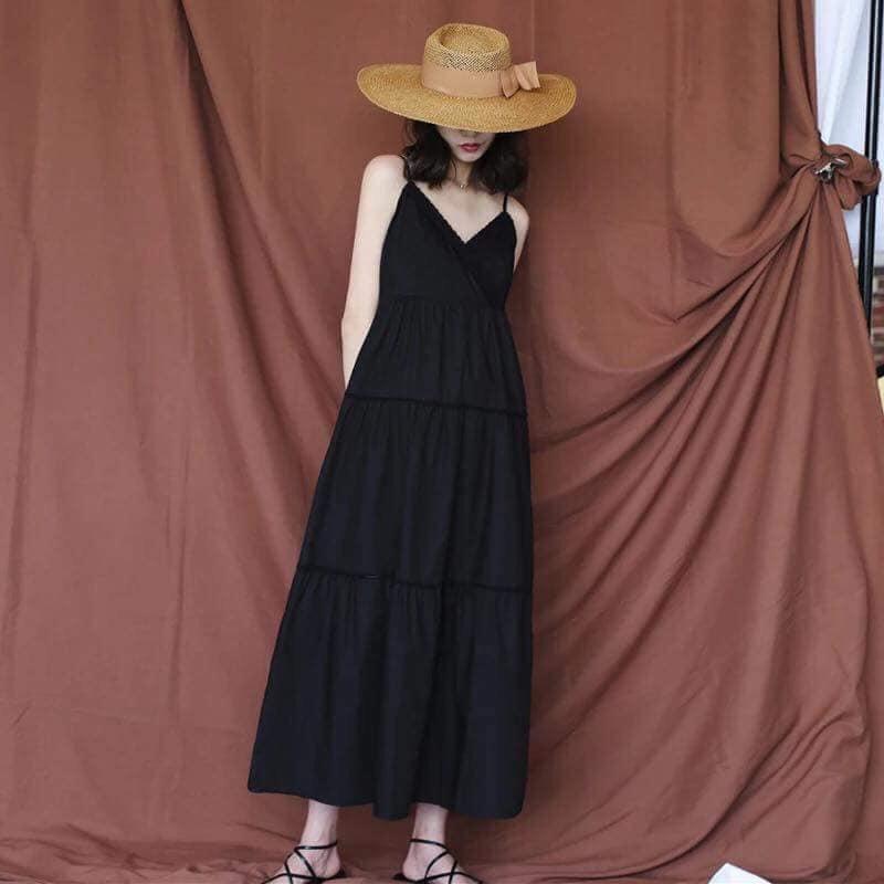 Đầm maxi hai dây
