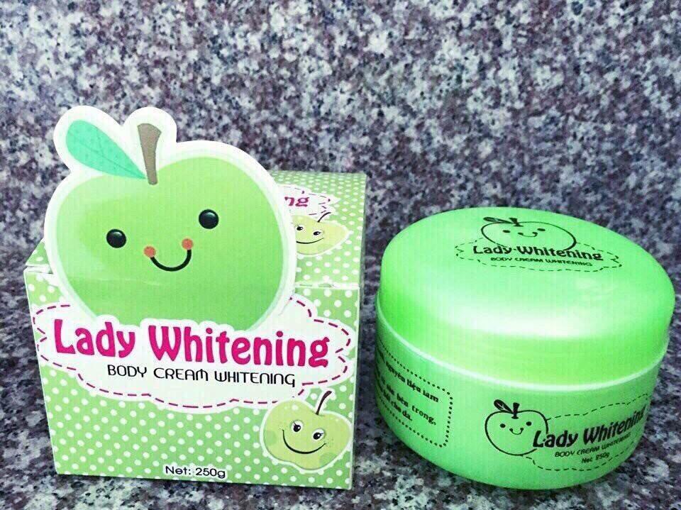 [HCM] Kem cốt táo dưỡng toàn thân body cream Lady whitening - HX1621 - dưỡng da - kem bôi tay
