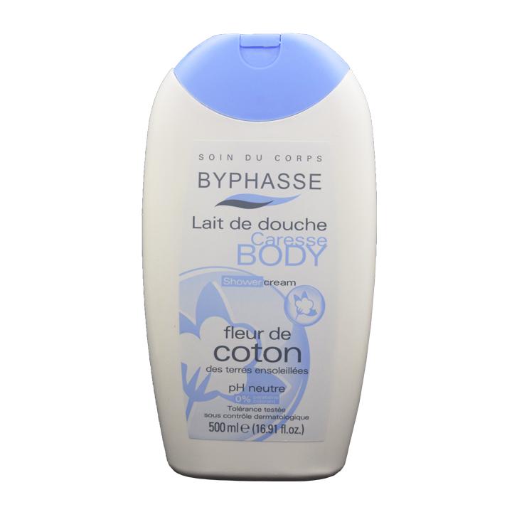 [HCM]Sữa tắm Cotton Flower BYPHASSE 500ml (BYPHASSE CREAM SHOWER COTTON FLOWER)