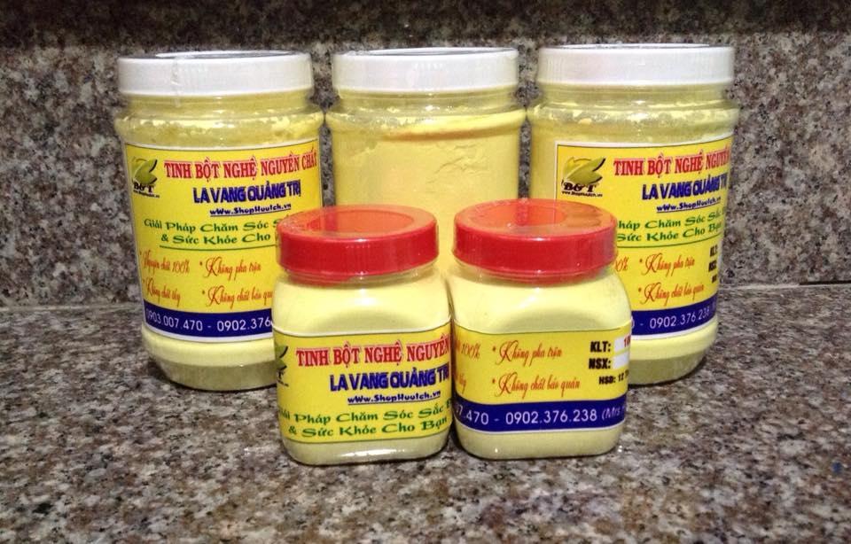 [HCM]Tinh Bột Nghệ nguyên chất Quảng Trị 500gr