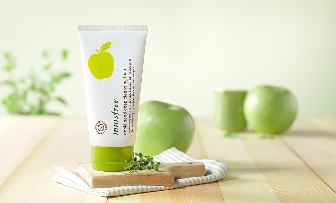 Sữa rửa mặt Innis Apple Seed Deep Cleansing Foam
