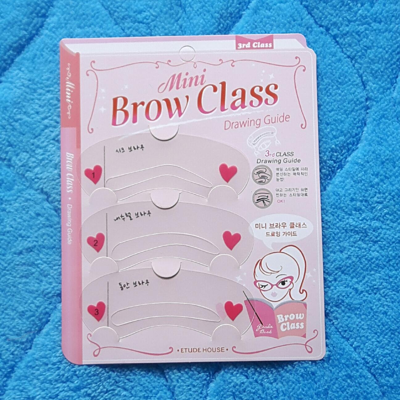 Khuôn kẻ mày Mini Brow Class Drawing Guide