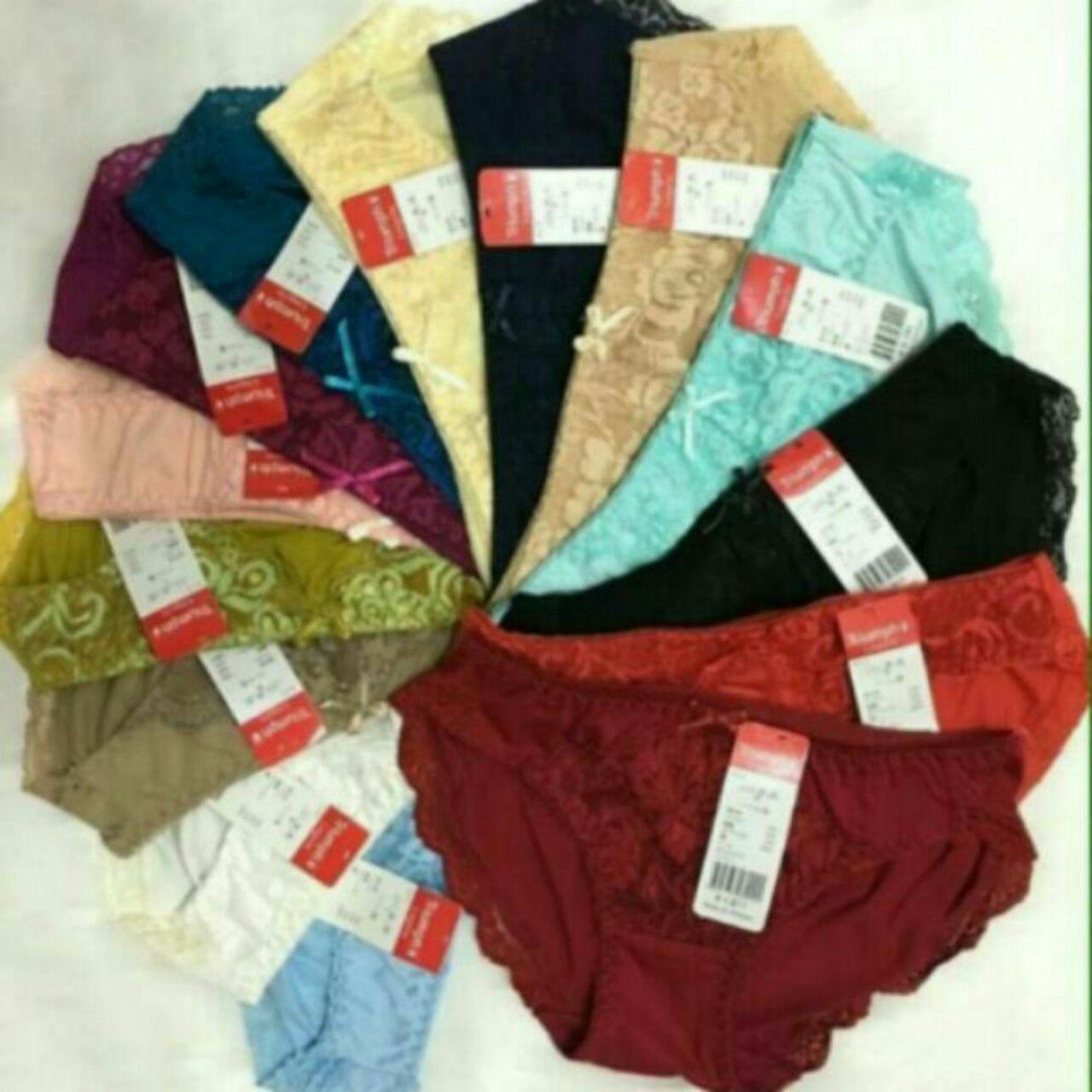 Combo 10 quần ren cotton