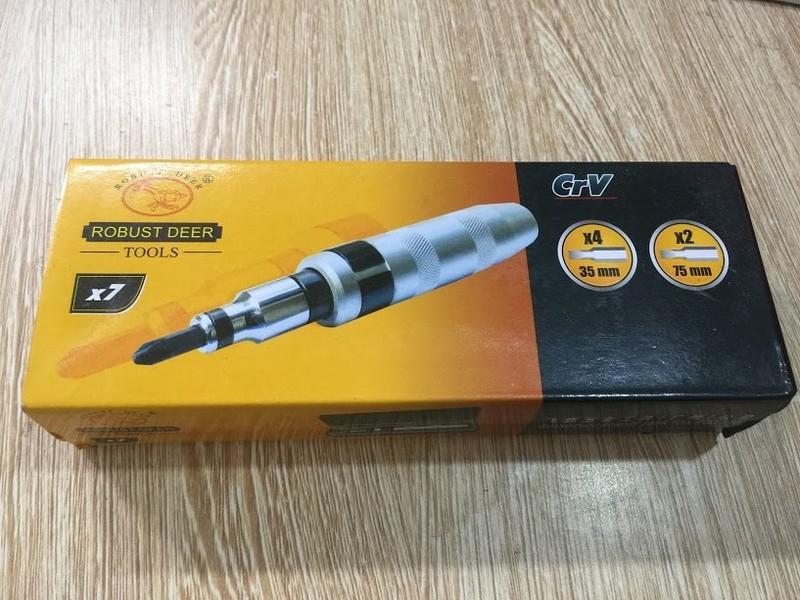 Bộ tua vít đóng đảo chiều 6 mũi