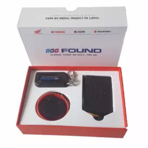 Thiết Bị Chống Trộm Xe Máy IKY Found 2 Remote  – Chip STM8 Châu Âu, Siêu Bảo Mật, Tìm Xe, Chống Cướp Hiệu Quả