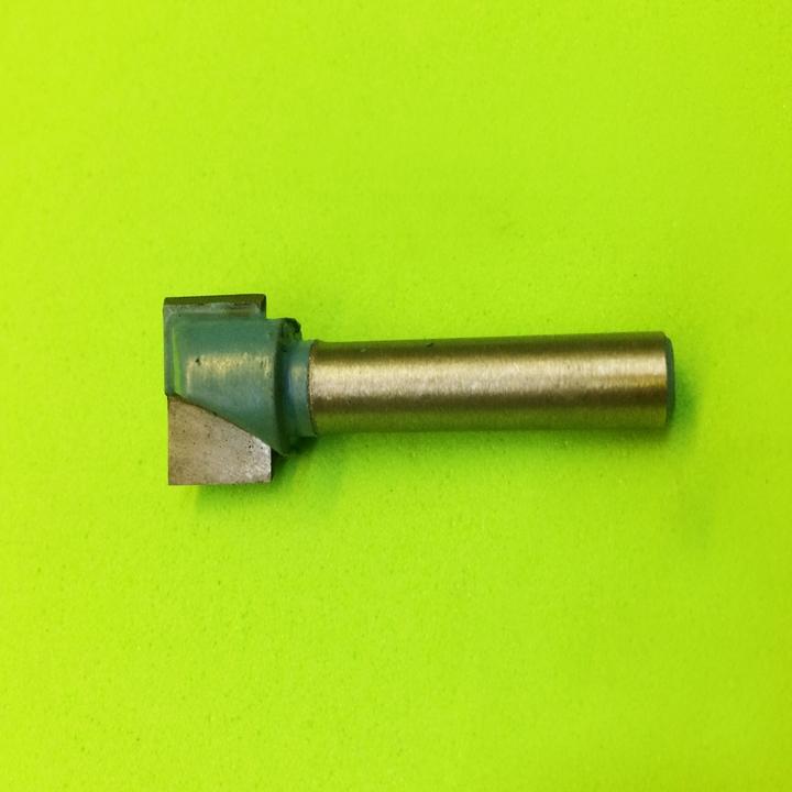 Mũi phay gỗ cạnh vuông 22mm trục 6mm