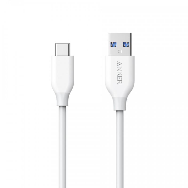 [HCM]Cáp Anker PowerLine USB 3.0 ra USB-C - Dài 0.9m - A8163