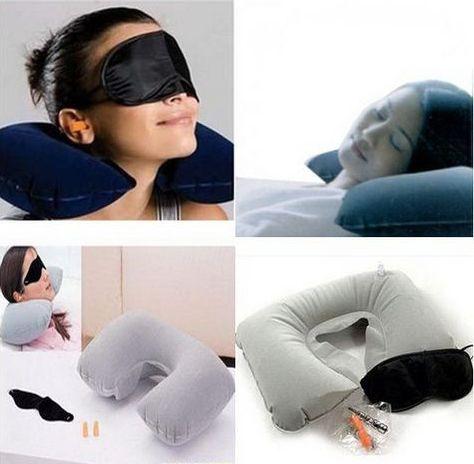 Gối Hơi Bịt Mắt Bịt Tai