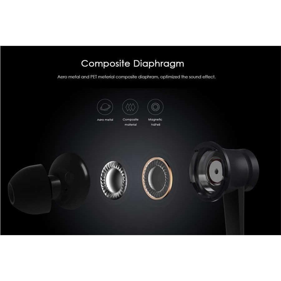 Tai nghe nhét tai Xiaomi Mi In-Ear Headphones Basic 2016 (Đen) - Hãng phân phối chính thức