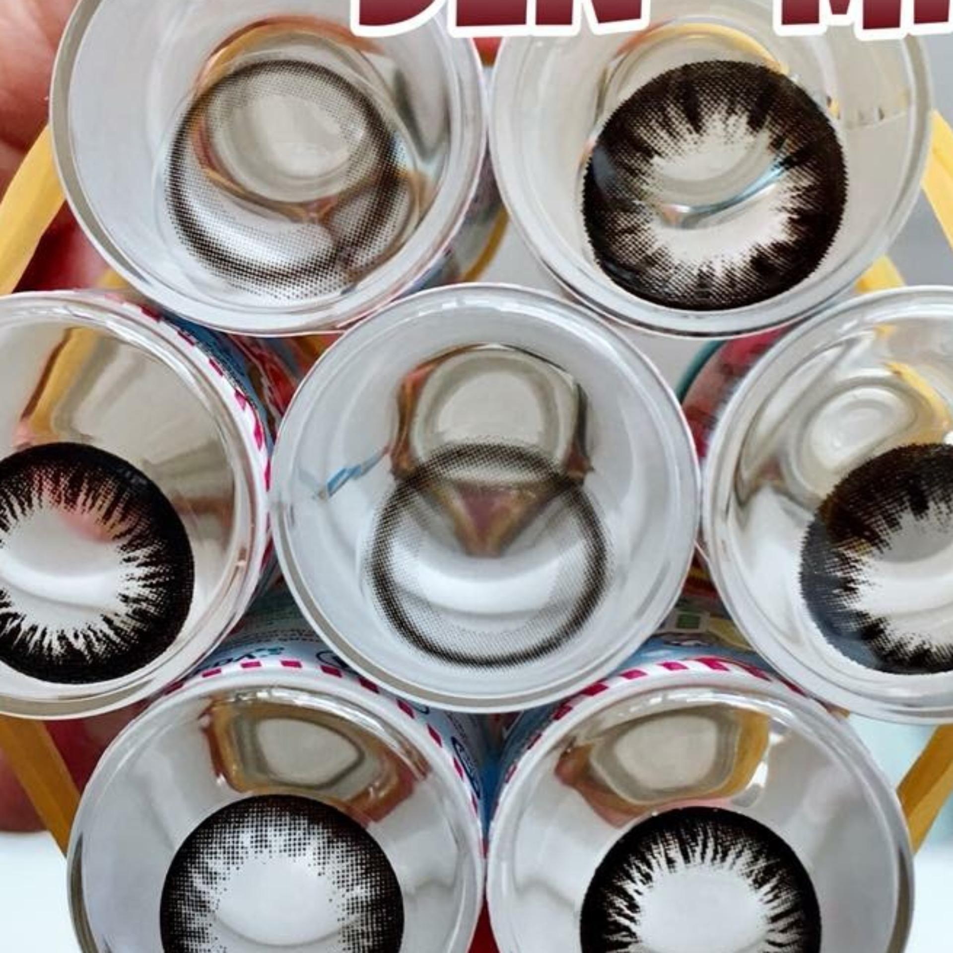 [HCM]lens mắt màu xám tự nhiên không độ