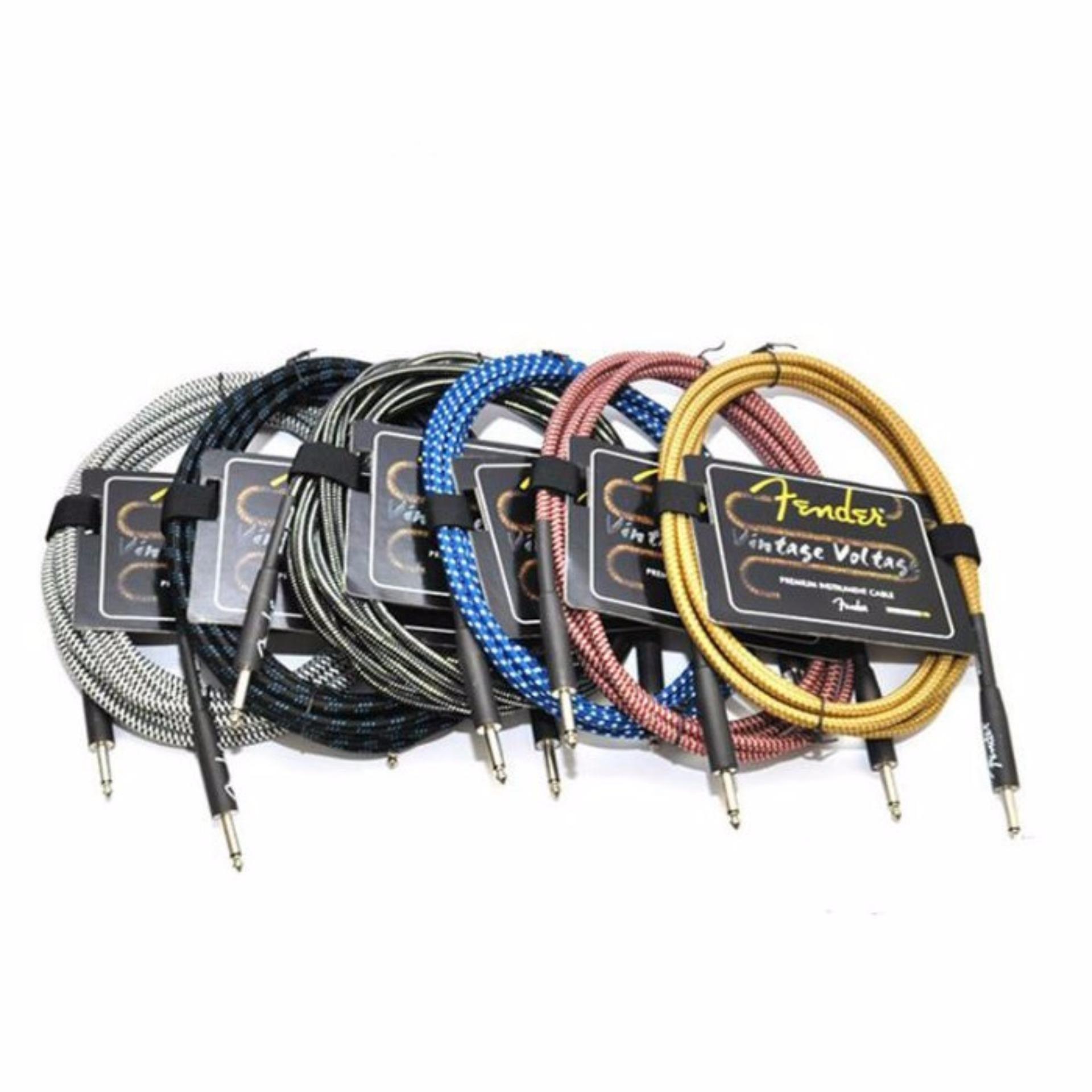 Dây line Fender ra loa dài 3m (tặng 1 đầu chuyển 0.35)