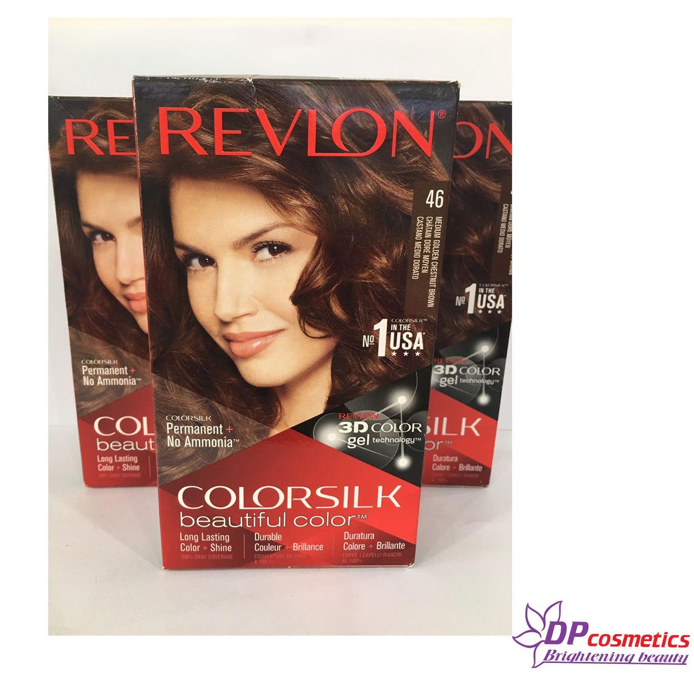 [HCM]Nhuộm tóc Revlon 46 - Màu Nâu hạt dẻ