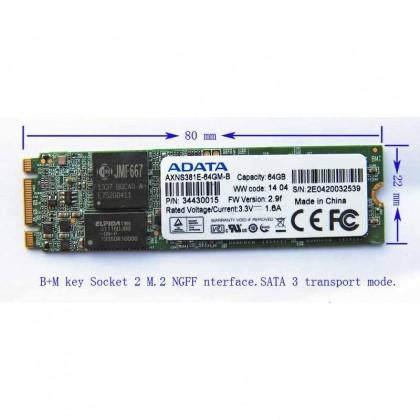 Ổ cứng SSD M2-SATA 64GB ADATA AXNS381E 2280