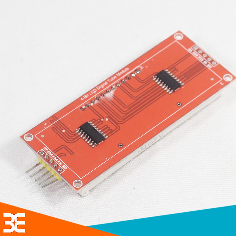Module LED 7 Thanh 4 Số HC595 0.8 Inch