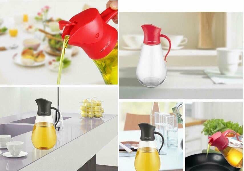 BÌNH RÓT DẦU THỦY TINH LOCK&LOCK 550ML