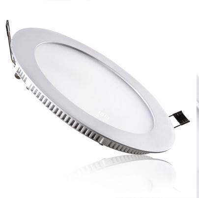 Bộ 10 đèn Led cao cấp âm trần siêu mỏng 12 w tròn trắng