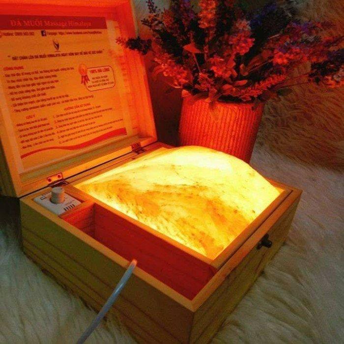 Hộp Đèn Đá Muối Massage Nhập Khẩu Pakistan