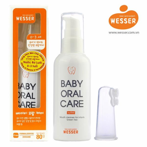 Nước rơ lưỡi Wesser 80 gram