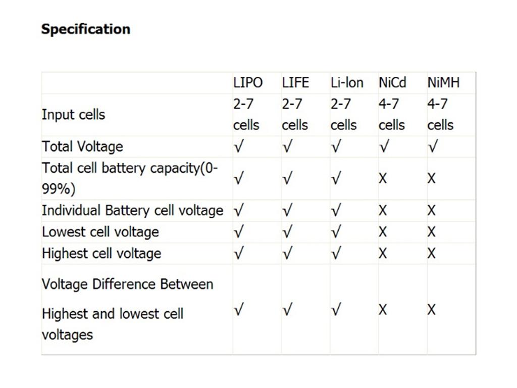 [HCM]Đo pin LIPO 1-8cell