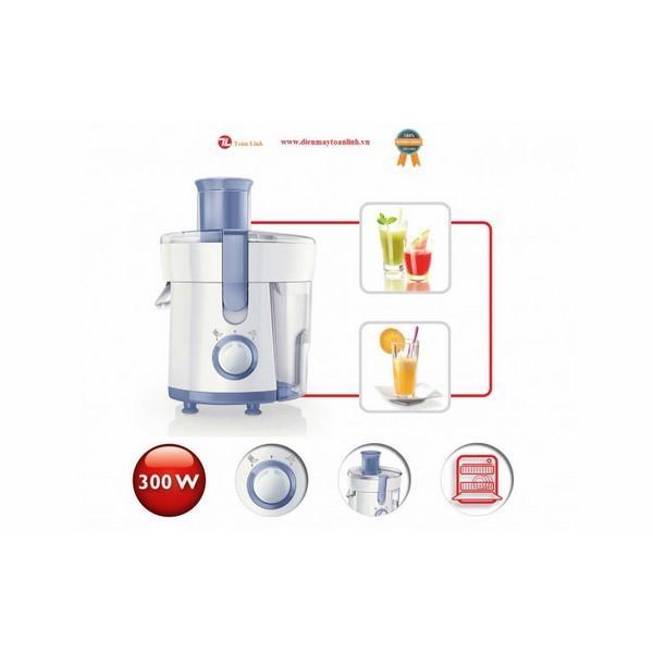 MÁY ÉP TRÁI CÂY PHILIPS HR1811 500ML (TRẮNG) - Hàng Công ty ( Bảo hành 2 năm trên toàn quốc)