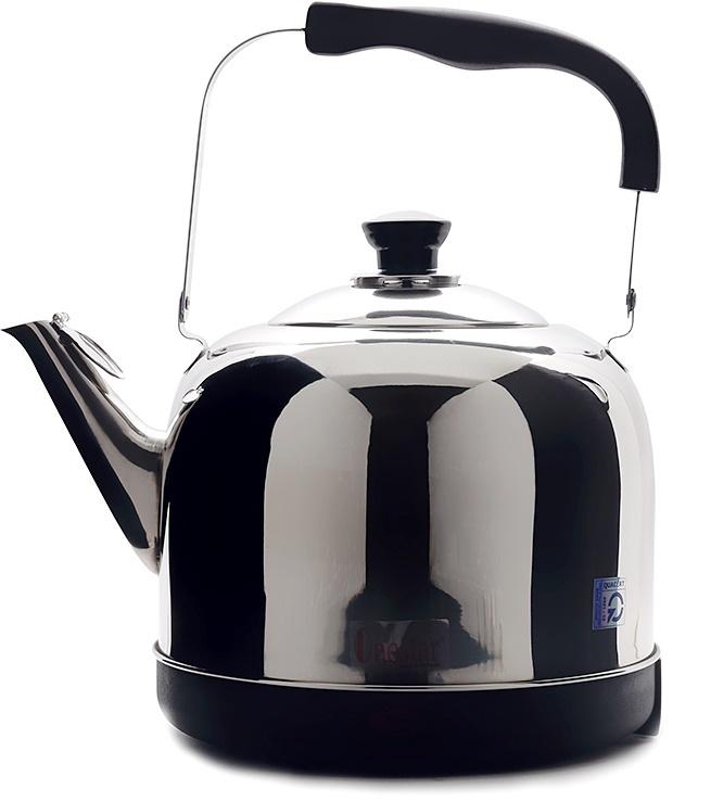 Ấm đun nước inox bằng điện Chaolong 5L - 1500W (inox trắng)