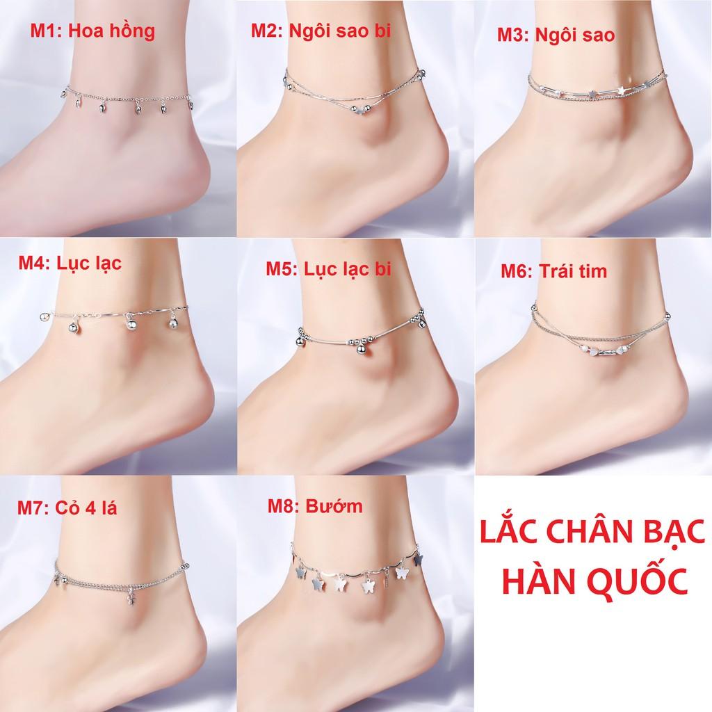 [HCM]Lắc chân bạc Hàn Quốc
